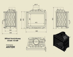 Топка ANTEK/180 (Antek/180)