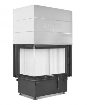 Каминная топка Hoxter ECKA 76/45/57Lh Левосторонняя с адаптером под аккумулятивные кольца 