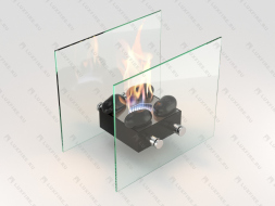 Настольный биокамин Lux Fire Серия 1-1 М