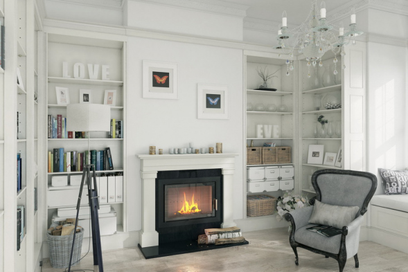 Топка DEFRO HOME INTRA ME, 13кВт, 795/535 мм