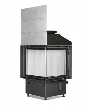 Каминная топка Hoxter ECKA 51/51/51h с адаптером под аккумулятивные кольца