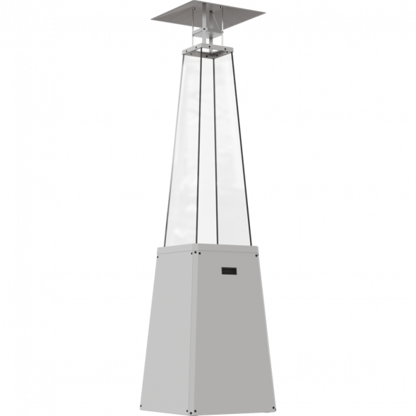 ГАЗОВЫЙ НАГРЕВАТЕЛЬ UMBRELLA/BS/B/G31/37MBAR/S/ZE - без стоек, белый, с газовым оборудованием