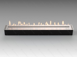 Автоматический биокамин Lux Fire Smart Flame 1900 RC INOX