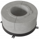 Комплект бетонных теплоаккумулирующих дисков d-150мм (4 шт., 2 слоя, V1)