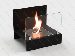 Настольный биокамин Lux Fire &amp;quot;Афиша&amp;quot; М (черный)