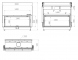 Каминная топка двойная 140x60 G Echa Tech