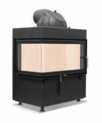 Каминная топка Hoxter ECKA 70/40/38L Левосторонняя с чугунным дымосборником